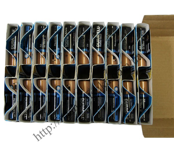 Батарейки "DURACELL" Turbo Max LR6 тип АА (пальчик) - 3