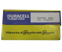 Батарейки "DURACELL" Turbo Max LR6 тип АА (пальчик) - 2