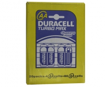 Батарейки "DURACELL" Turbo Max LR6 тип АА (пальчик) - 1