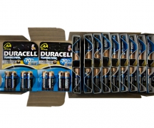 Батарейки "DURACELL" Turbo Max LR6 тип АА (пальчик) - 4