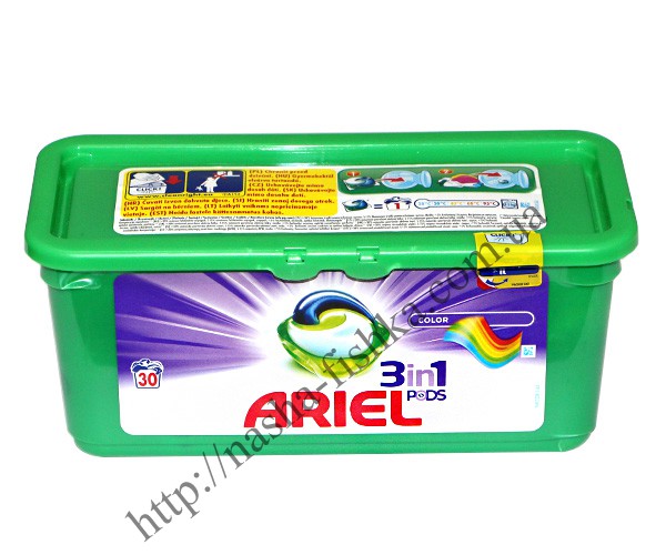 Капсулы для стирки Ariel 3 in 1 Color (30 шт.)